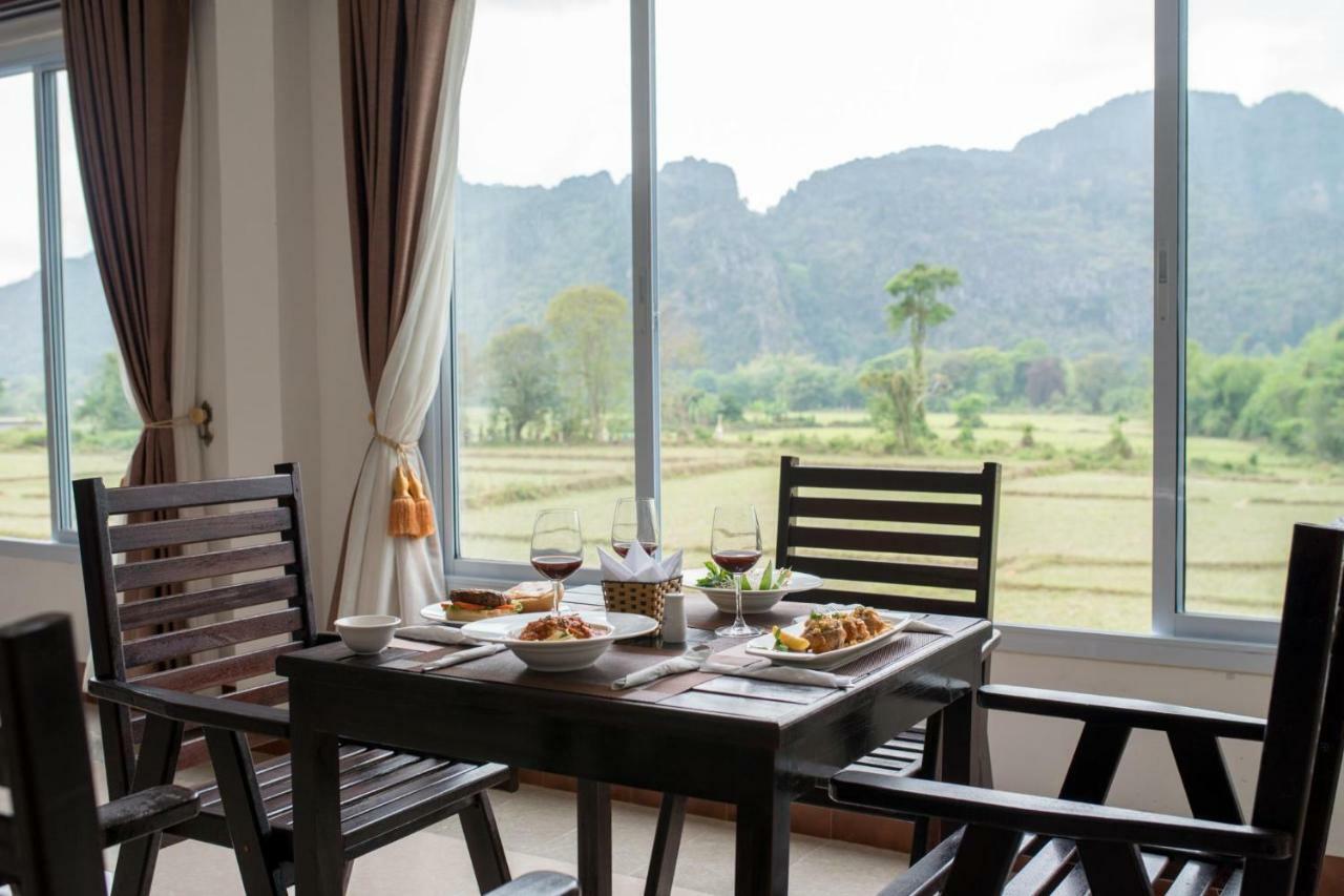 Vang Vieng Savanh Sunset View Resort Exterior foto